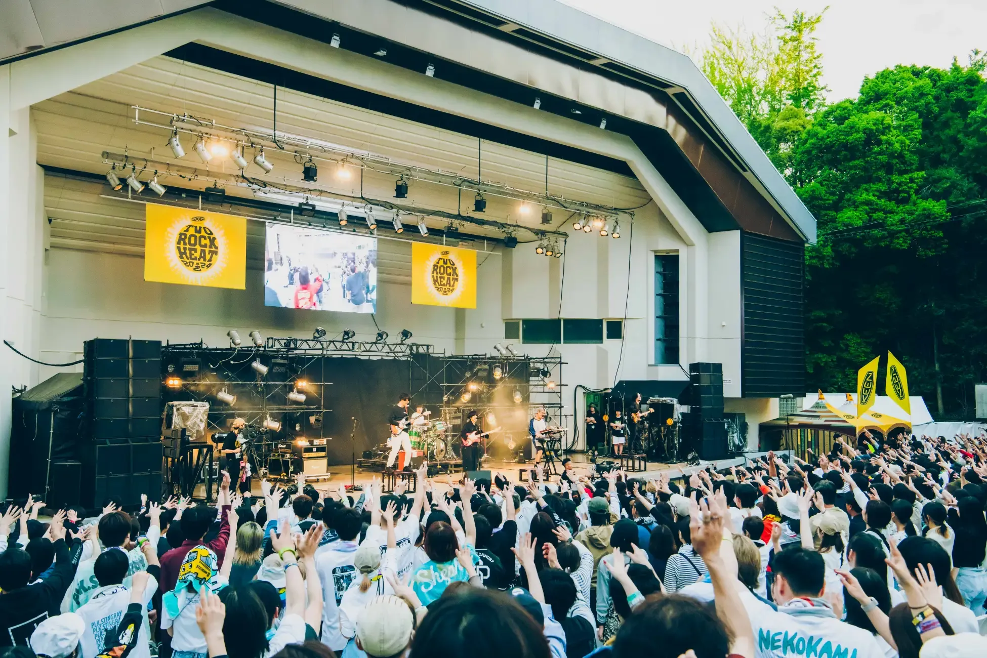 大阪城の麓で 激熱“音楽フェス”第2章発動‼『KEEN presents TVO ROCK