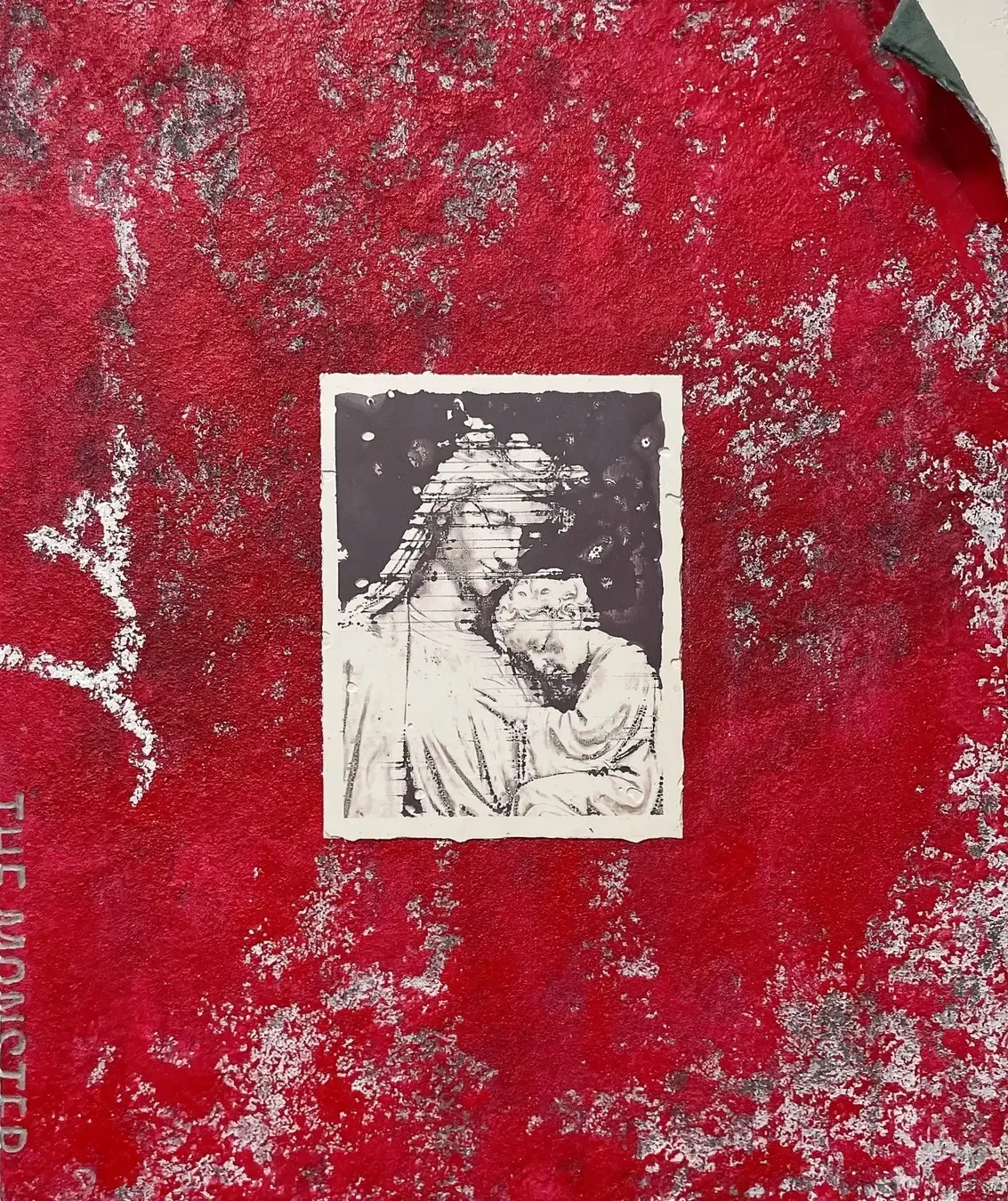 絵画。原画【猫ちゃんは梨と美しい花を見て部屋の中を走った】 絵画。原画【猫ちゃんは梨と美しい花を見て部屋の中を走った】